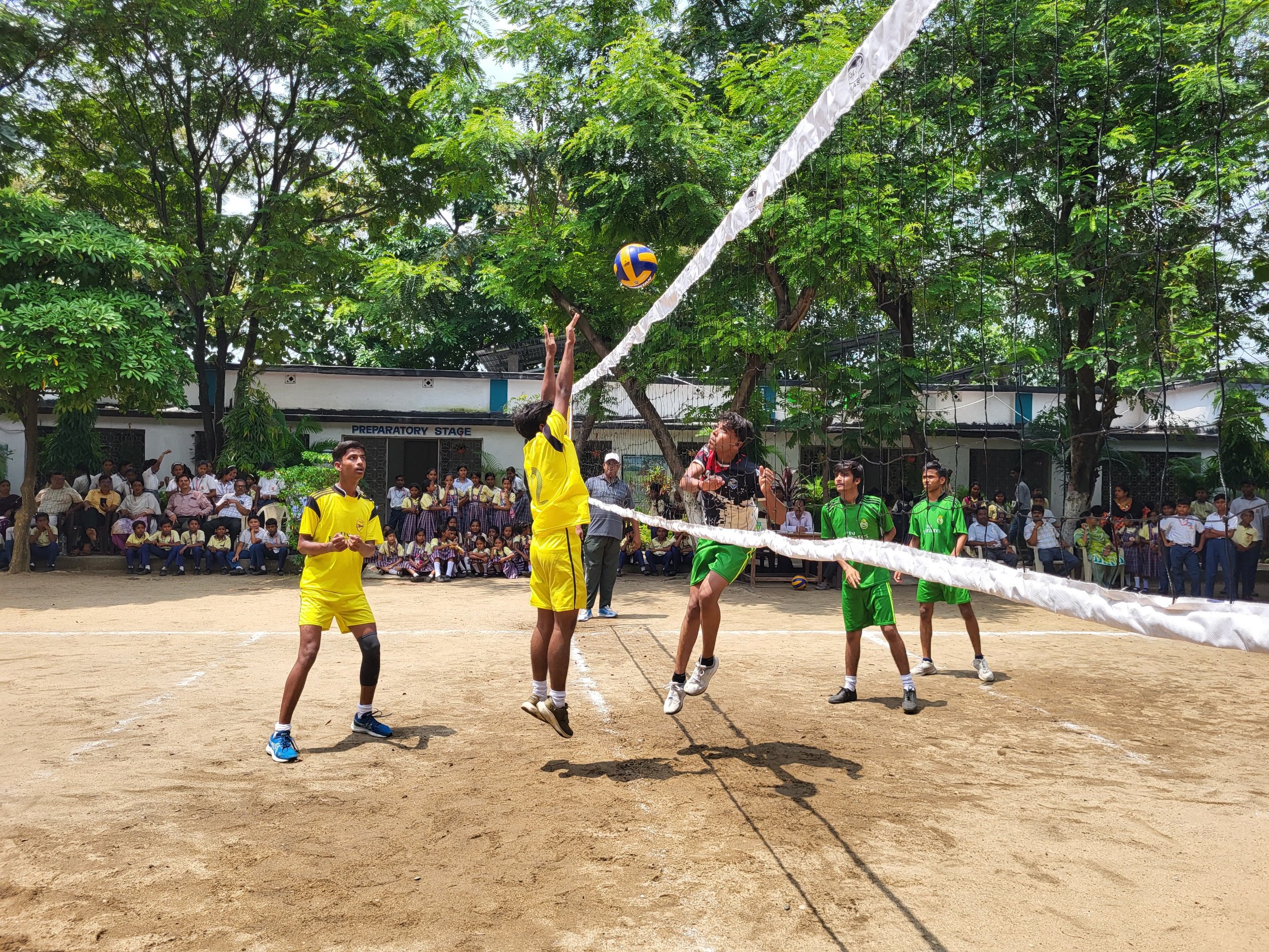 Playground and sports ground
